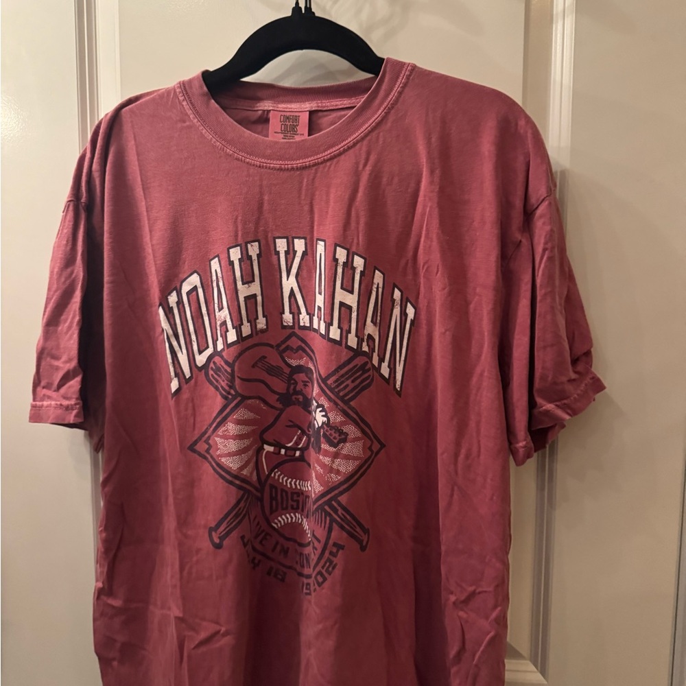 Authentic Noah Kahan Fenway Shirt